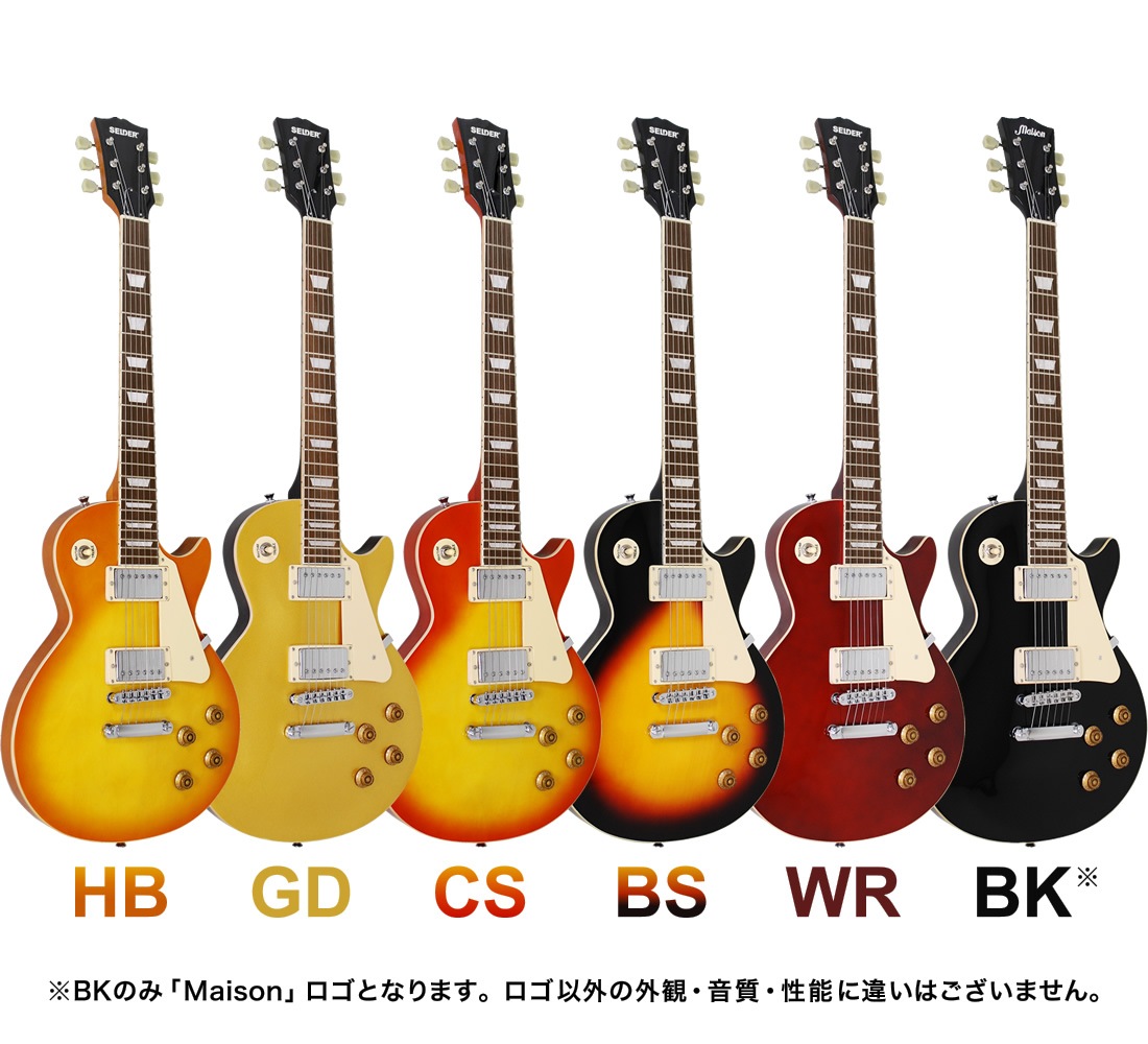 エレキギター SELDER LP-28 7点初心者セット 【今だけ教則DVD付き