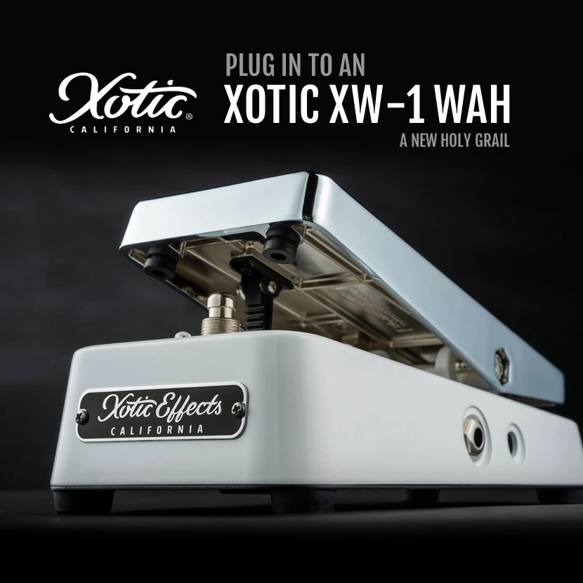 Xotic Wah エフェクター XW-1 【エキゾチック】【ピック10枚セット付き！】【エフェクター XW1】