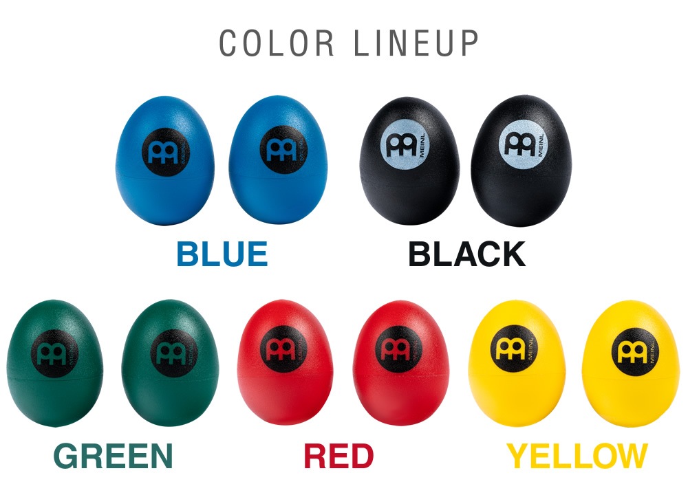 MEINL Percussion エッグシェイカー ES2-R (RED/レッド) [2個1組] 【マイネル パーカッション プラスチック シェーカー】