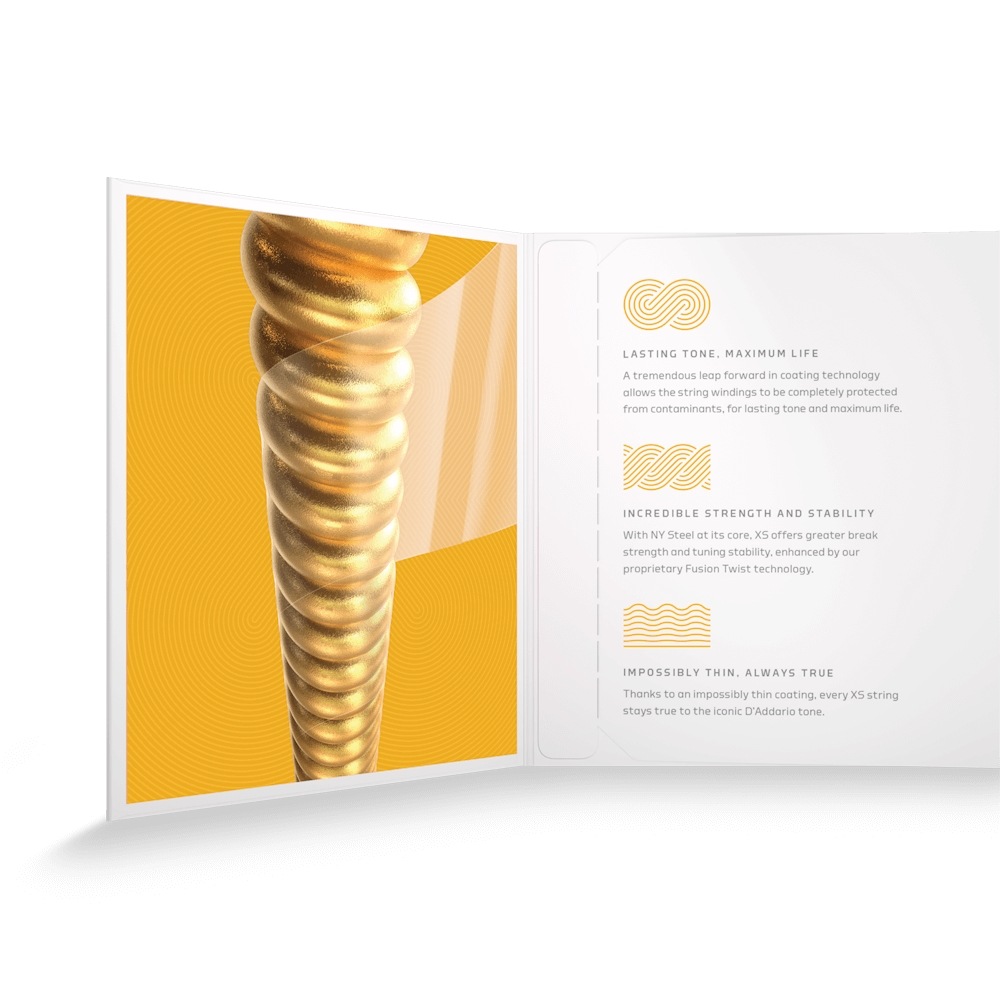 D'Addario アコースティックギター弦 XSABR1256 Light Top/Medium Bottom 012-056［ダダリオ アコギ コーティング 80/20 ブロンズ]【ゆうパケット対応】