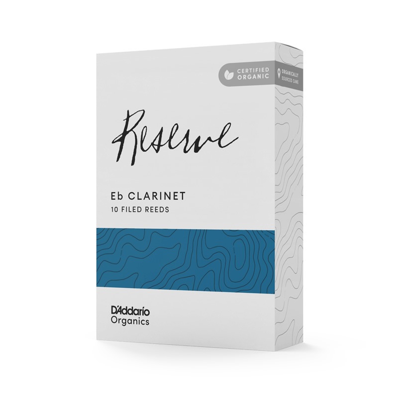 D'Addario WoodWinds ダダリオ リード E♭クラリネット用 RESERVE USDAオーガニック認証取得済 ODBR10 10枚入り 【ODBR1020/ODBR1025/ODBR1030/ODBR1035/ODBR10355/ODBR1040】【ゆうパケット対応】