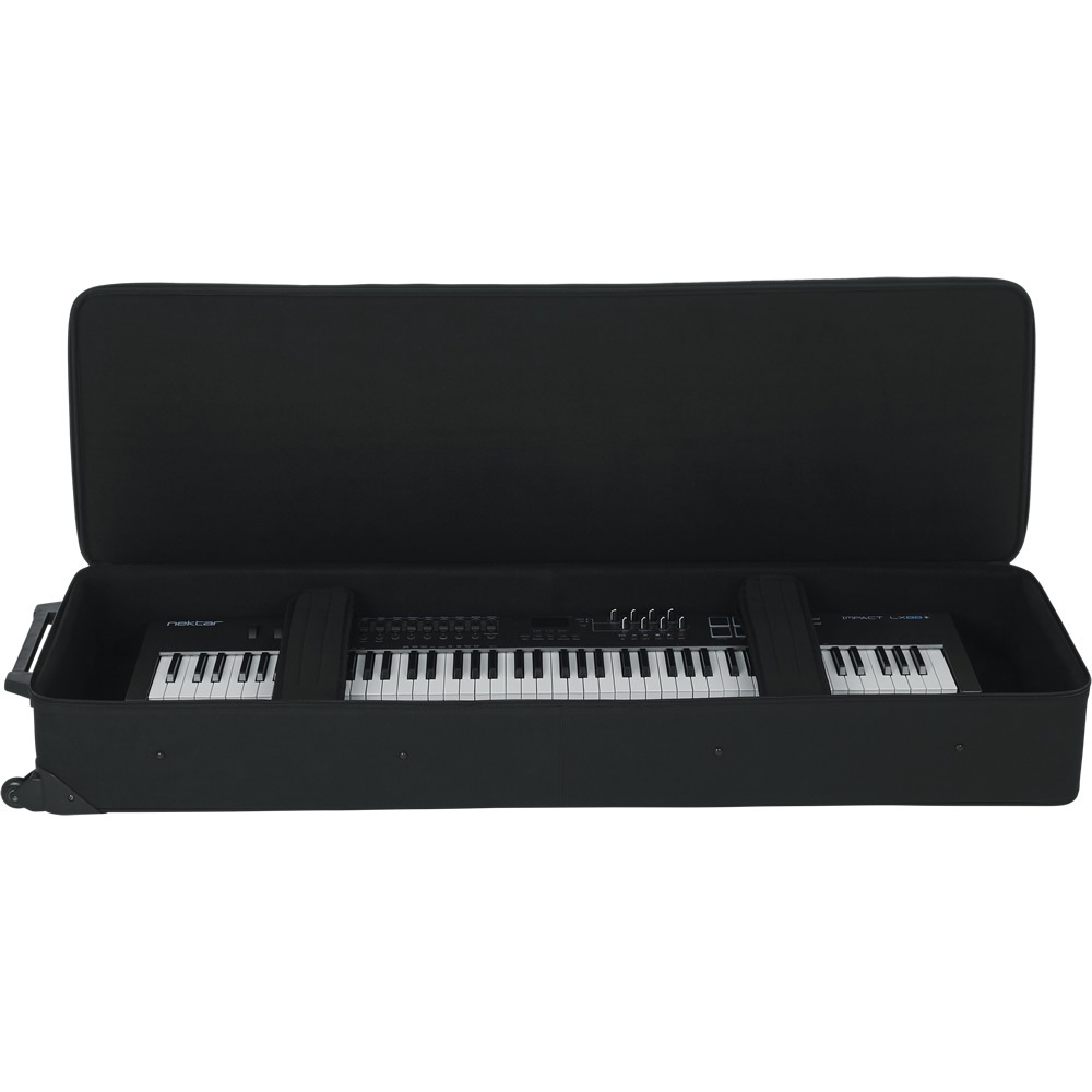 Gator Cases 88鍵用 軽量キーボードケース ナイロン製 運搬ホイール搭載 GK-88 【 ゲーターケース 電子ピアノ キーボードバッグ GK88 】【大型荷物】