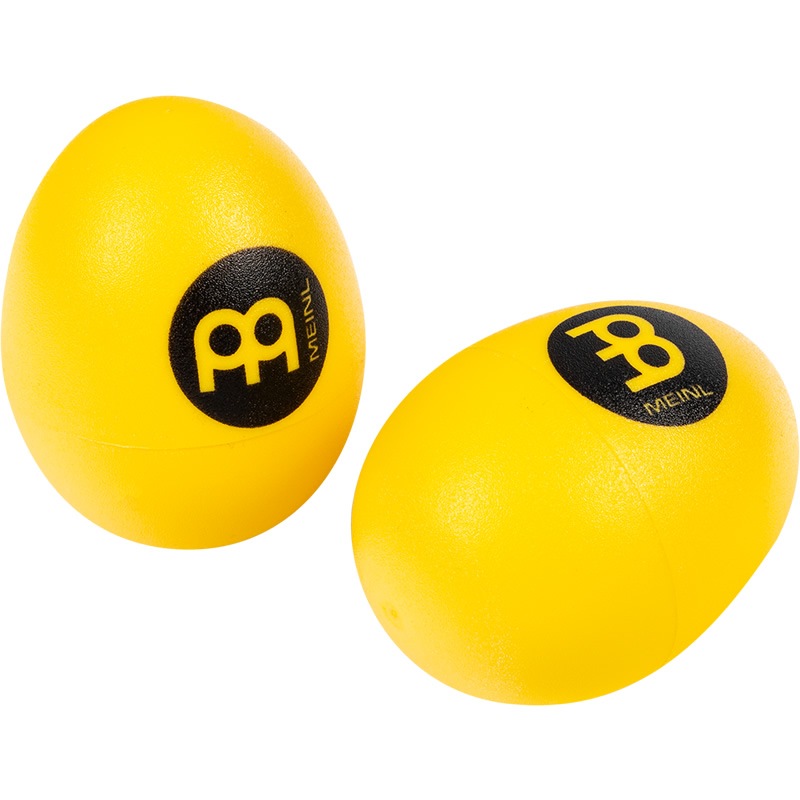MEINL Percussion エッグシェイカー ES2-Y (YELLOW/イエロー) [2個1組] 【マイネル パーカッション プラスチック シェーカー】