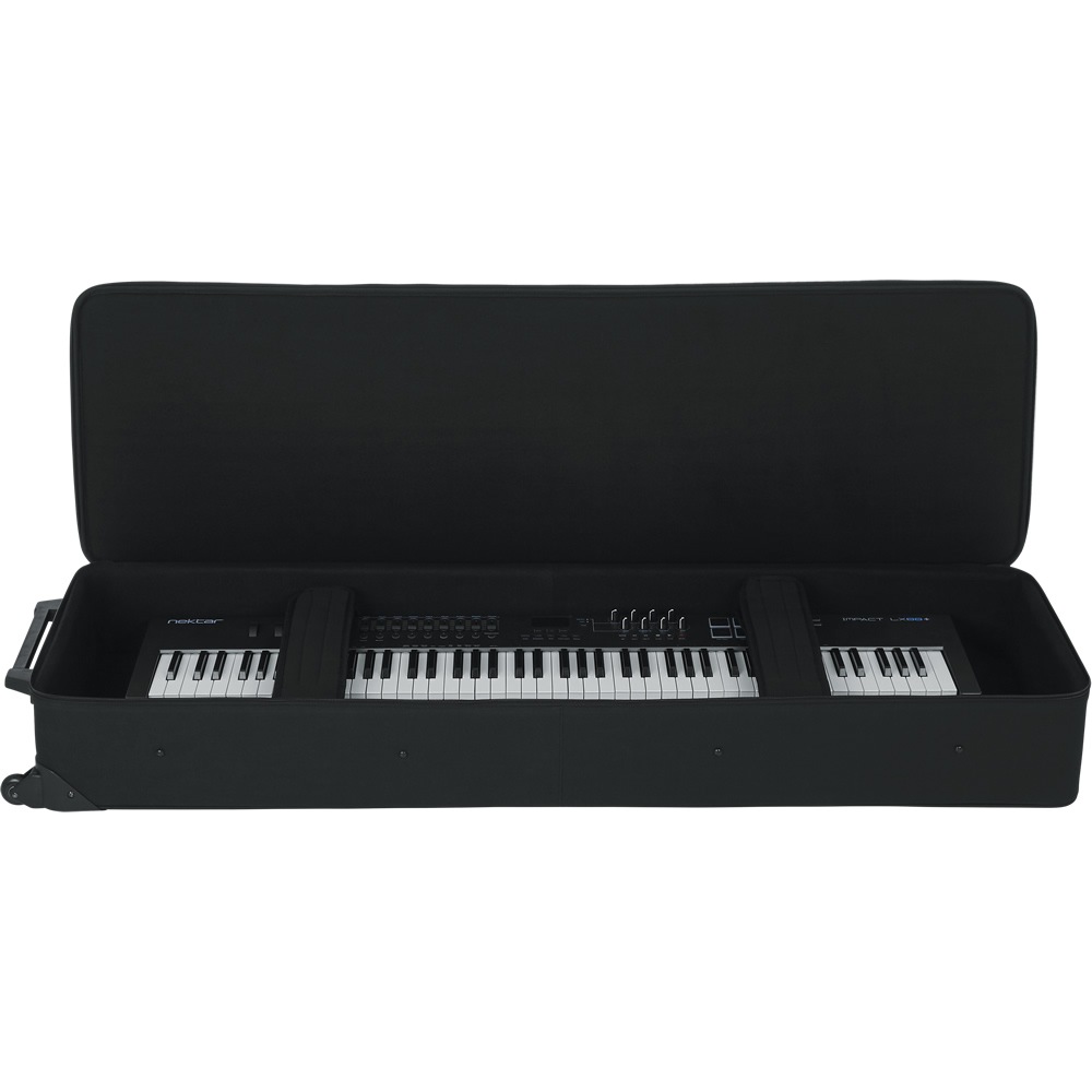 Gator Cases 88鍵用スリム 軽量キーボードケース ナイロン製 運搬ホイール搭載 GK-88 SLIM 【 ゲーターケース 電子ピアノ キーボードバッグ GK88SLIM 】【大型荷物】