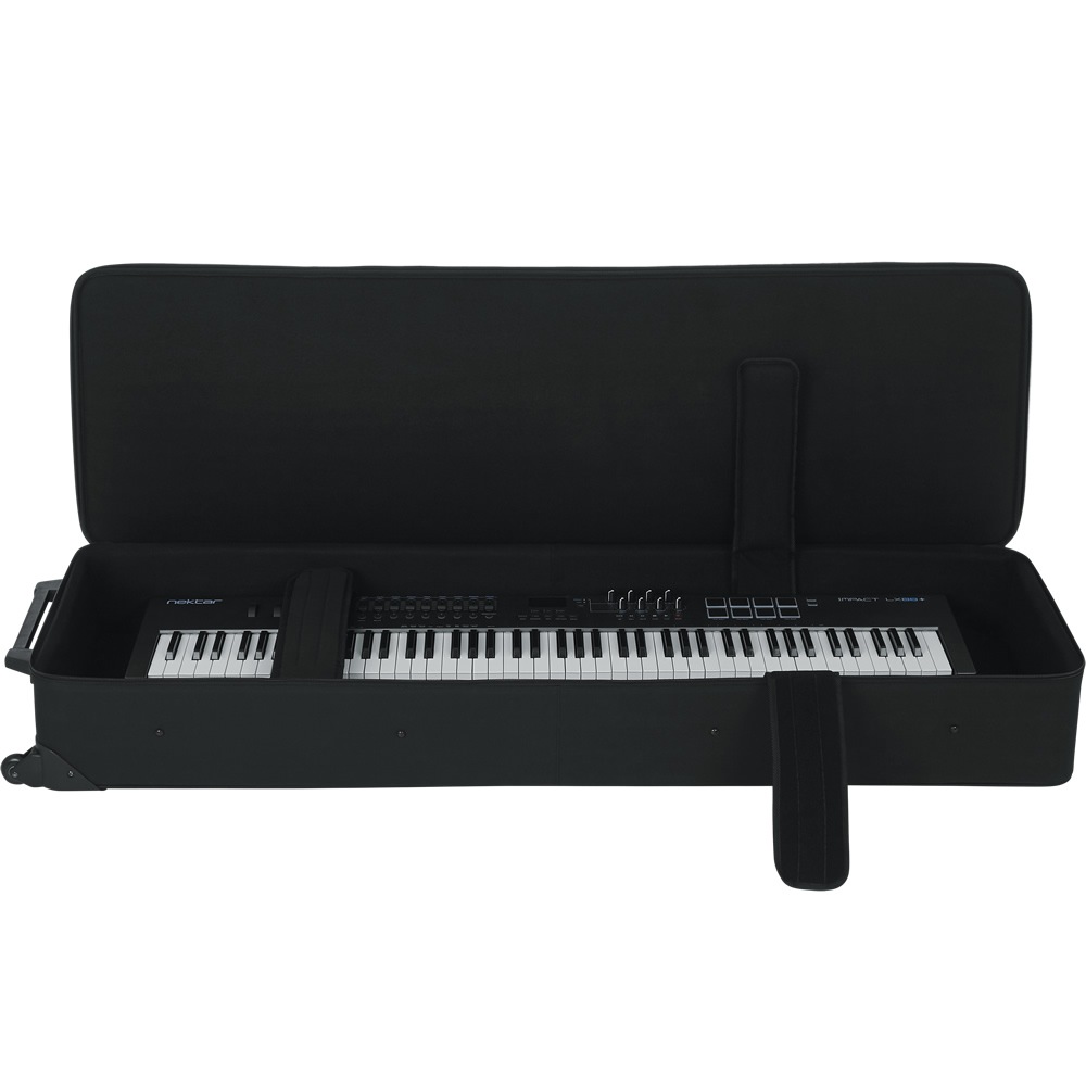 Gator Cases 88鍵用スリム 軽量キーボードケース ナイロン製 運搬ホイール搭載 GK-88 SLIM 【 ゲーターケース 電子ピアノ キーボードバッグ GK88SLIM 】【大型荷物】