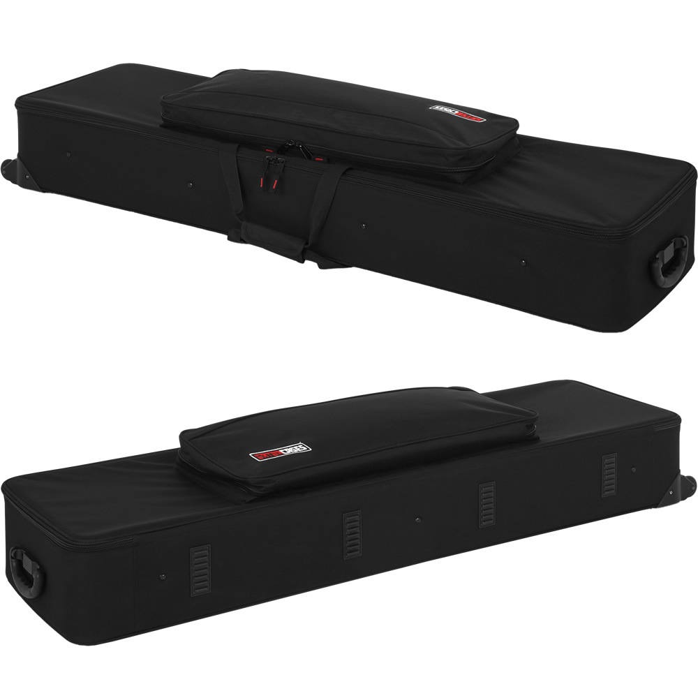 Gator Cases 88鍵用スリム 軽量キーボードケース ナイロン製 運搬ホイール搭載 GK-88 SLIM 【 ゲーターケース 電子ピアノ キーボードバッグ GK88SLIM 】【大型荷物】