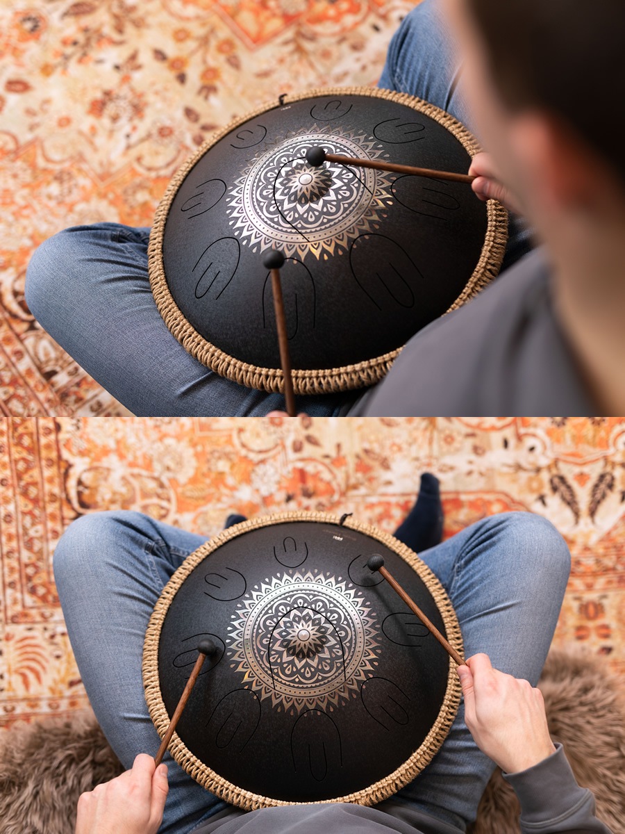 MEINL Sonic Energy スチール・タングドラム OSTD1BKE (16インチ