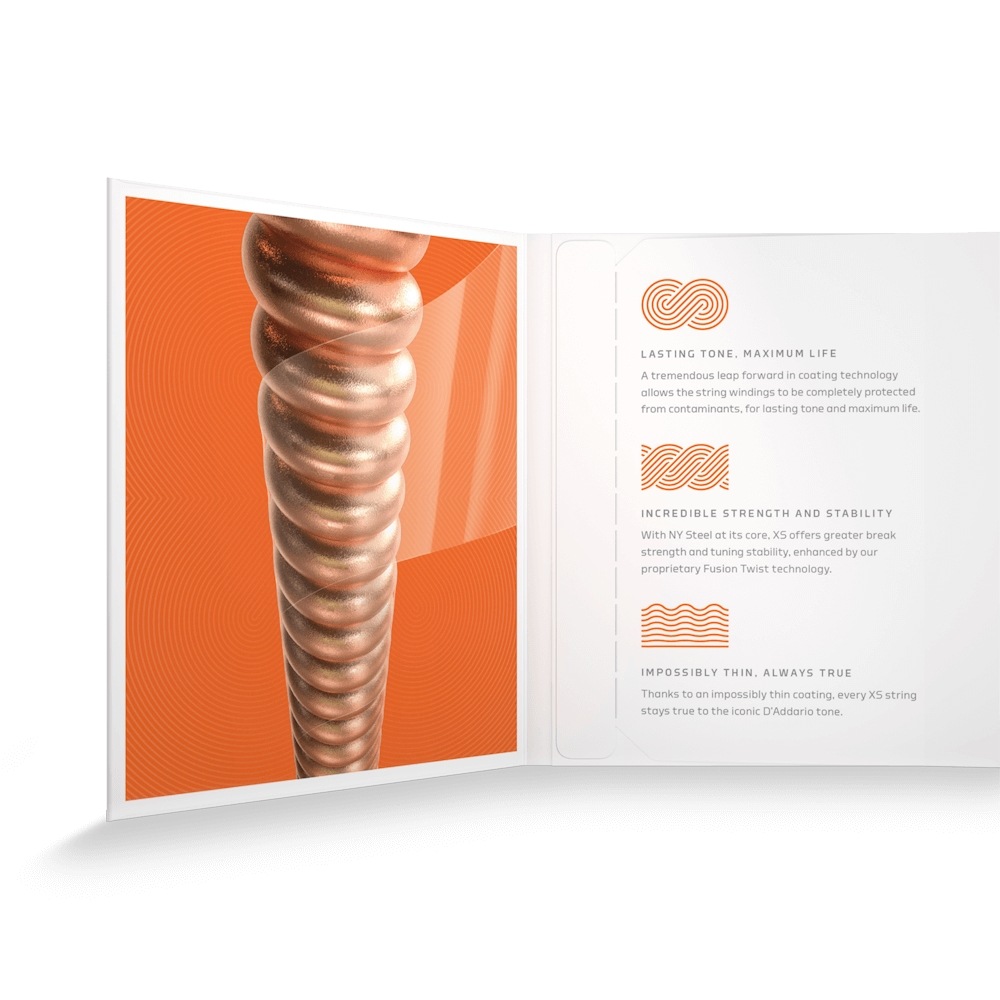 D'Addario アコースティックギター弦 XSAPB1047 Extra Light 010-047［ダダリオ アコギ コーティング フォスファー ブロンズ]【ゆうパケット対応】