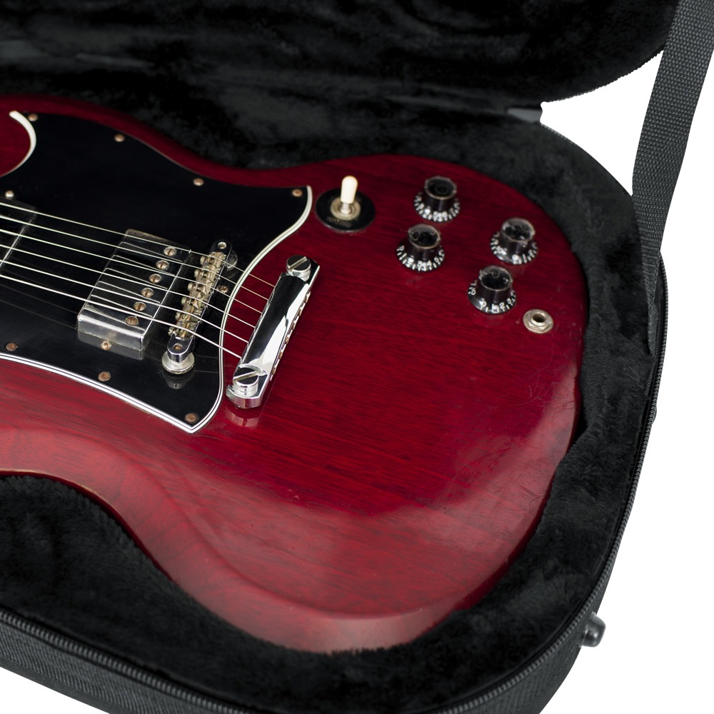 GATOR エレキギター用 セミハードケース SGタイプ対応 Legacy Hybrid Series GL-SG 【 ゲーター ナイロン製 EPS内装 軽量設計 ショルダーストラップ付属 GLSG 】 【大型荷物】