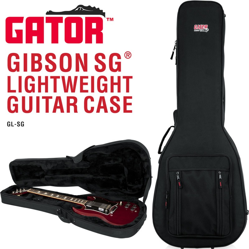 GATOR エレキギター用 セミハードケース SGタイプ対応 Legacy Hybrid Series GL-SG 【 ゲーター ナイロン製 EPS内装 軽量設計 ショルダーストラップ付属 GLSG 】 【大型荷物】