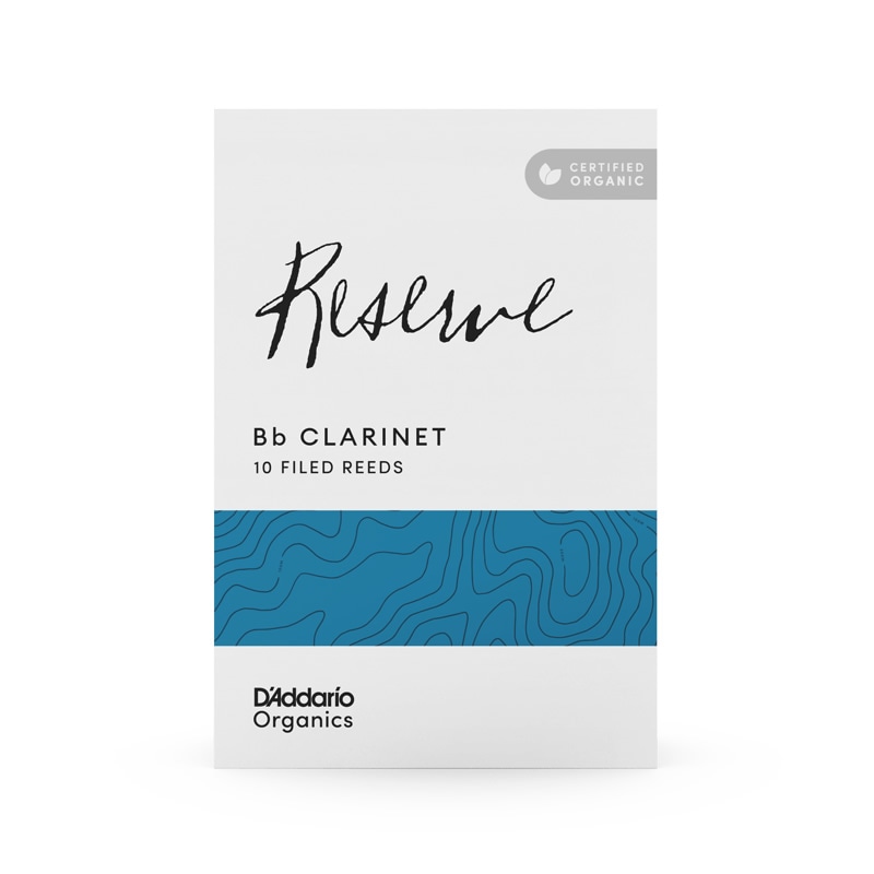 D'Addario WoodWinds ダダリオ リード B♭クラリネット用 RESERVE USDAオーガニック認証取得済 ODCR10 10枚入り 【ODCR1020/ODCR1025/ODCR1030/ODCR1035/ODCR10355/ODCR1040/ODCR10405/ODCR1045】【ゆうパケット対応】