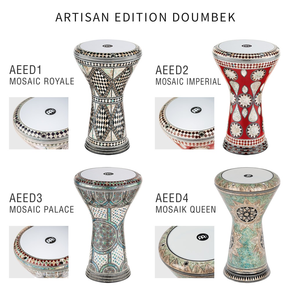MEINL Percussion ドゥンベック Artisan Edition AEED4 / Mosaik Queen 【 マイネル パーカッション ダラブッカ タブラ ダルブッカ ダンベック 】