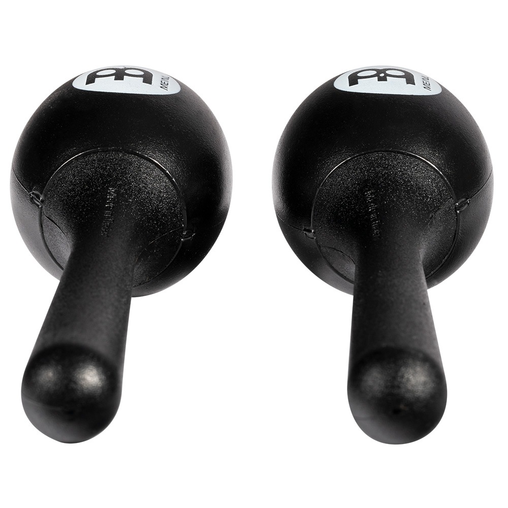 MEINL Percussion エッグマラカス PEMBK (ブラック) [2個1組] 【マイネル パーカッション プラスチックマラカス】