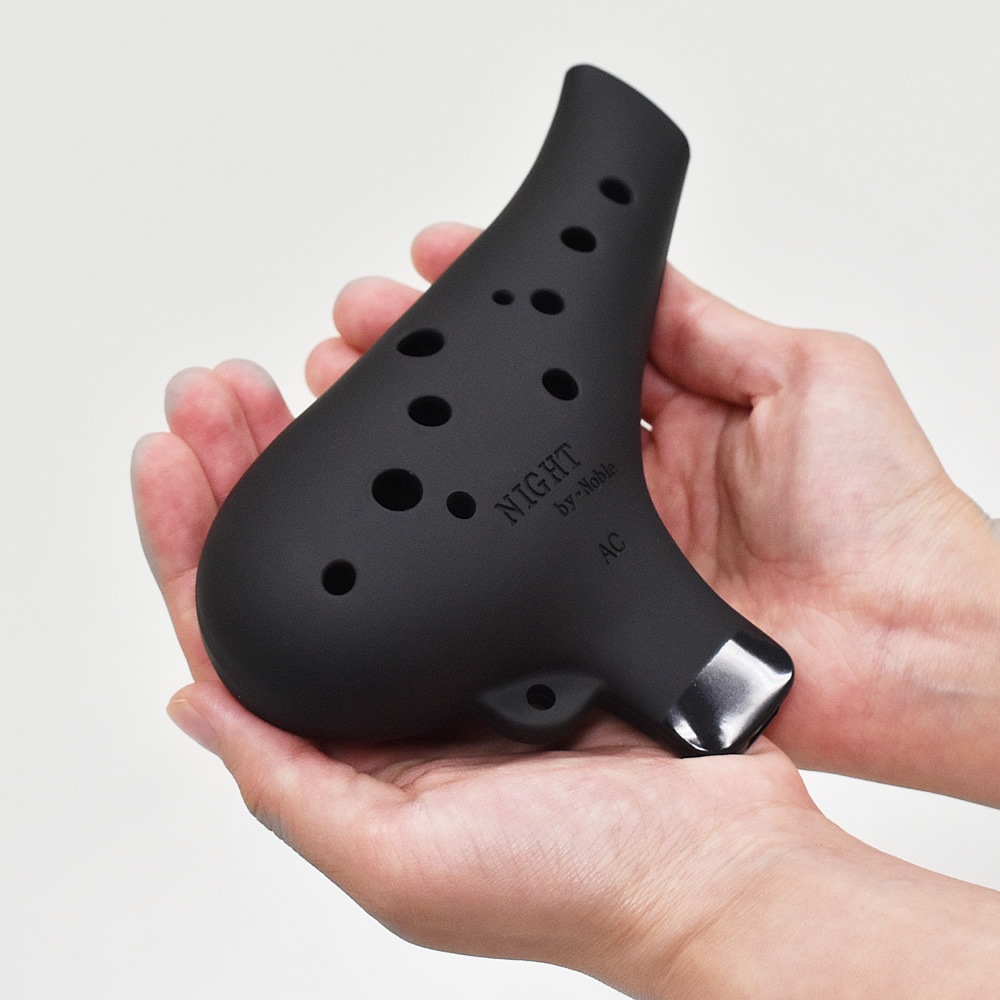 NIGHT by Noble プラオカリナ AC調【プラスチック製オカリナ アルトC調