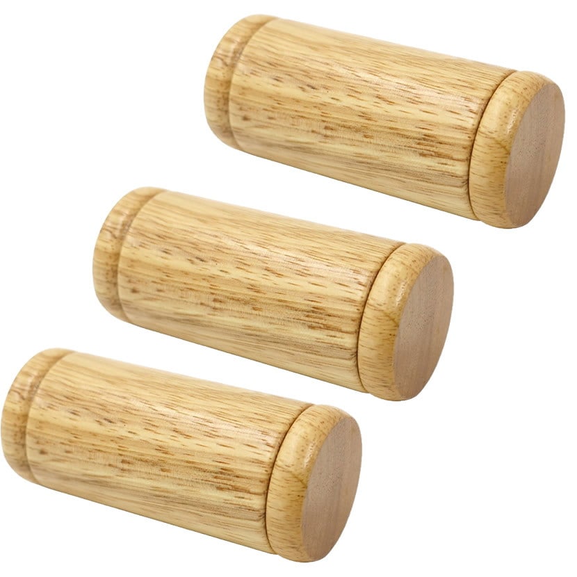 木製シェイカー OP-WSS01【おまとめ3セット】 [KC マラカス ウッド