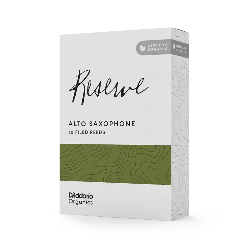 D'Addario WoodWinds ダダリオ リード アルトサックス用 RESERVE USDAオーガニック認証取得済 ODJR10 10枚入り 【ODJR1020/ODJR1025/ODJR1030/ODJR10305/ODJR1035/ODJR1040/ODJR1045】【ゆうパケット対応】