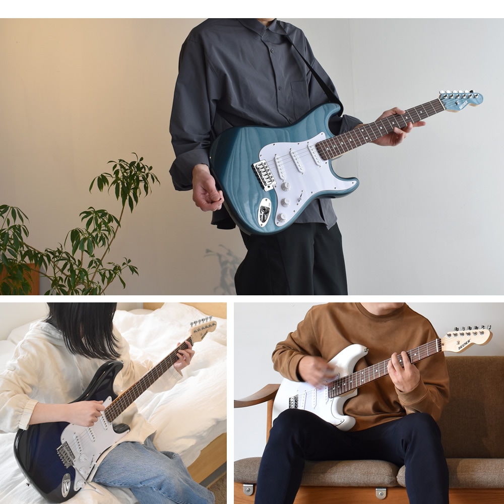 エレキギター SELDER ST-16 （本体のみ） 【エレキギター
