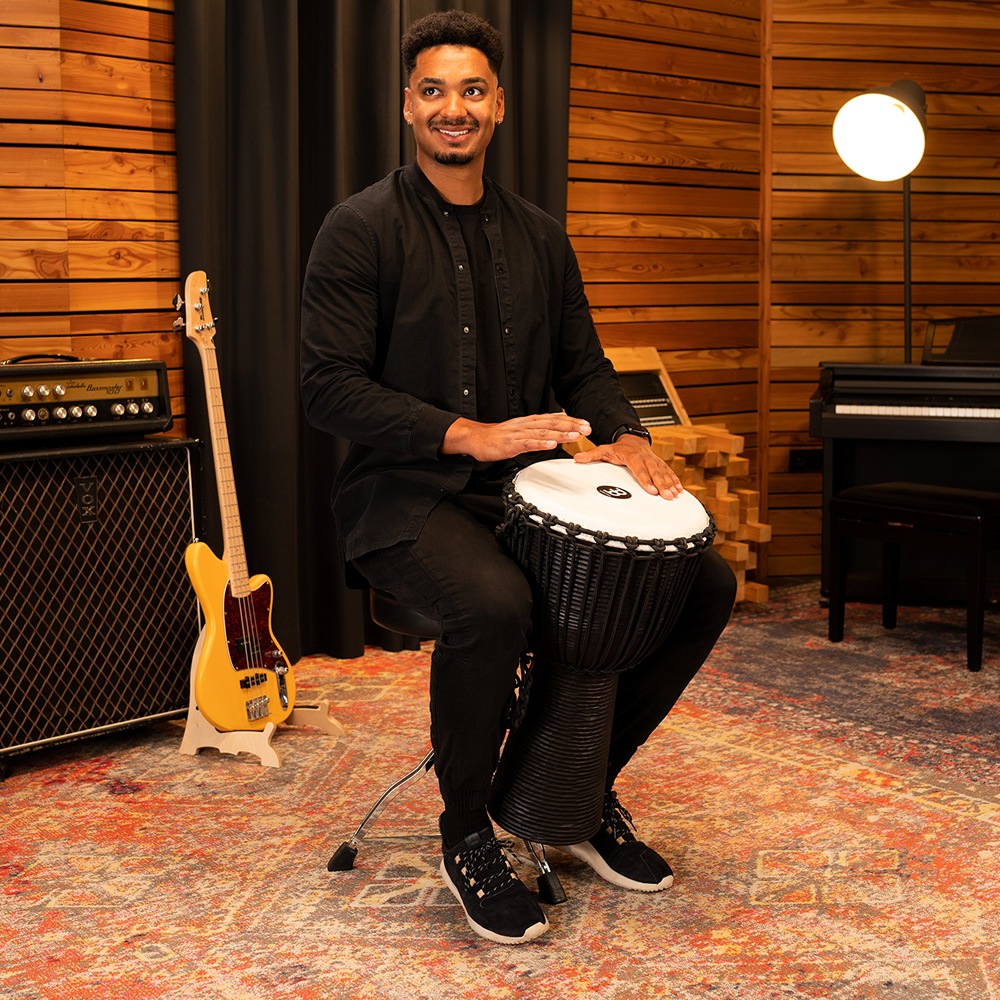 MEINL Percussion ジャンベ Black River Series 直径13インチ HDJ3-XL 【 マイネル パーカッション Djembe 】【 メーカー取り寄せ品 】