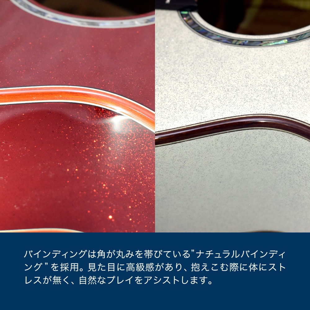 エレアコ S.Yairi YATK-1400EC 単品(ギグバッグ付属) グリッターカラーモデル 【 Advanced Series ヤイリ アコースティックギター アコギ YATK1400EC トップ単板 】【大型荷物】