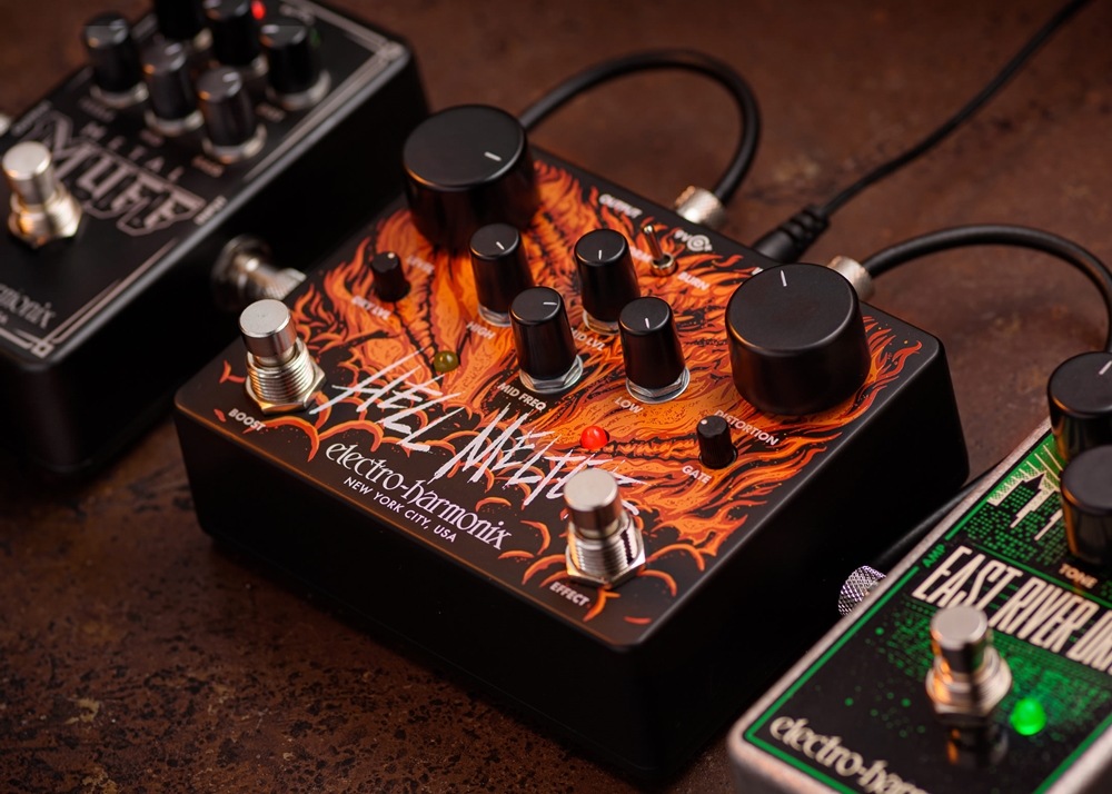 【ピック10枚セット付き！】Hell Melter (ヘルメルター) ディストーション【Electro-Harmonix/EHX/エレクトロ・ハーモニクス/エレハモ】【エフェクター】
