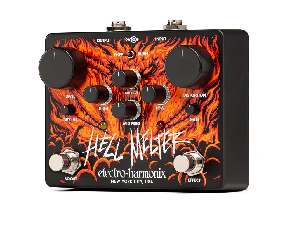 【ピック10枚セット付き！】Hell Melter (ヘルメルター) ディストーション【Electro-Harmonix/EHX/エレクトロ・ハーモニクス/エレハモ】【エフェクター】