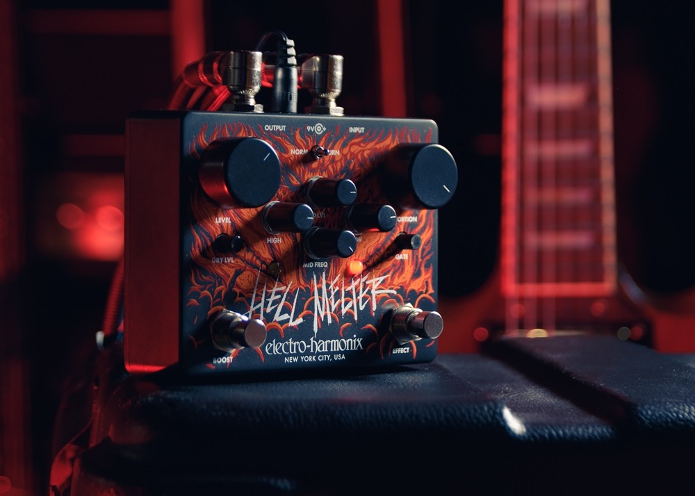 【ピック10枚セット付き！】Hell Melter (ヘルメルター) ディストーション【Electro-Harmonix/EHX/エレクトロ・ハーモニクス/エレハモ】【エフェクター】