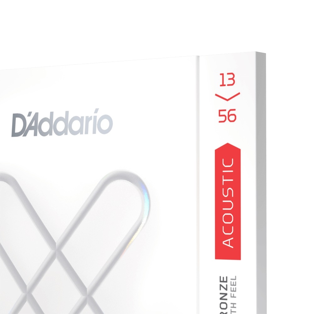D'Addario アコースティックギター弦 XSAPB1356 Medium 013-056［ダダリオ アコギ コーティング フォスファー ブロンズ]【ゆうパケット対応】