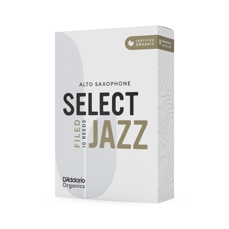 D'Addario WoodWinds ダダリオ リード アルトサックス用 SELECT JAZZ FILED USDAオーガニック認証取得済 ORSF10ASX 10枚入り 【ORSF10ASX2H/ORSF10ASX2M/ORSF10ASX2S/ORSF10ASX3H/ORSF10ASX3M/ORSF10ASX3S/ORSF10ASX4H/ORSF10ASX4M/ORSF10ASX4S】【ゆうパケット対応】