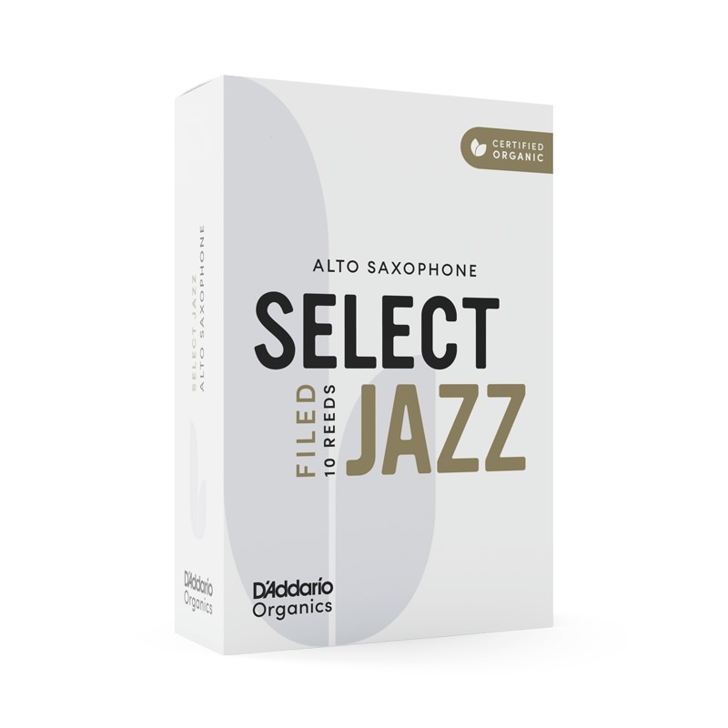 D'Addario WoodWinds ダダリオ リード アルトサックス用 SELECT JAZZ FILED USDAオーガニック認証取得済 ORSF10ASX 10枚入り 【ORSF10ASX2H/ORSF10ASX2M/ORSF10ASX2S/ORSF10ASX3H/ORSF10ASX3M/ORSF10ASX3S/ORSF10ASX4H/ORSF10ASX4M/ORSF10ASX4S】【ゆうパケット対応】
