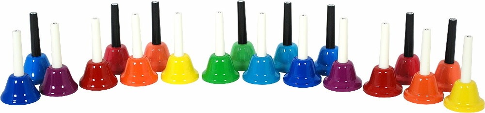 ハンドベル / ミュージックベル 20音 BC-20K ハンドベルケース+楽譜セット [BC20K MU]【動画あり】