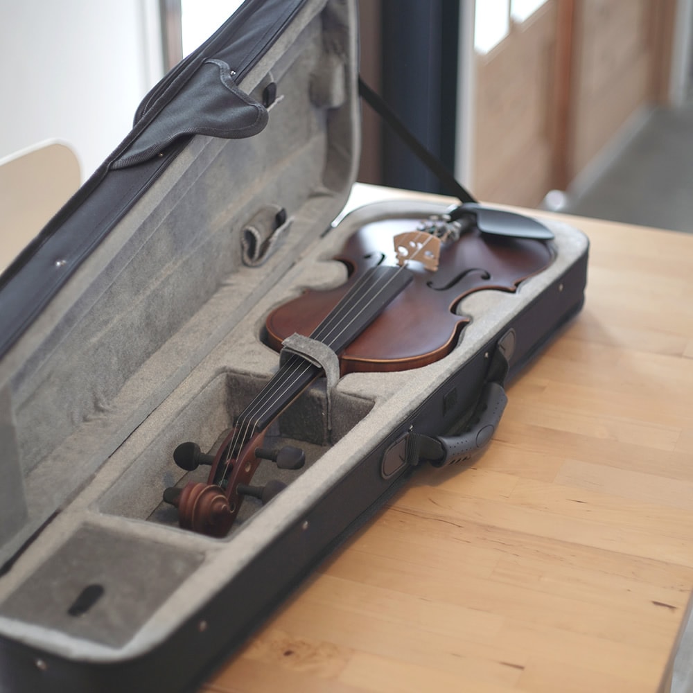 Kreisler バイオリン No.100 4/4サイズ 弦楽器 ケース 弓付属 KC ヴァイオリンケース VC-100【バイオリンケース 4/4サイズ用