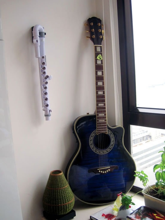 NUVO ウォールハンガー N260FCWH (クラリネオ/jフルート/スチューデントフルート用) 【Clarineo/jFlute/Student Flute WallHanger ヌーボ 壁掛け DIY】