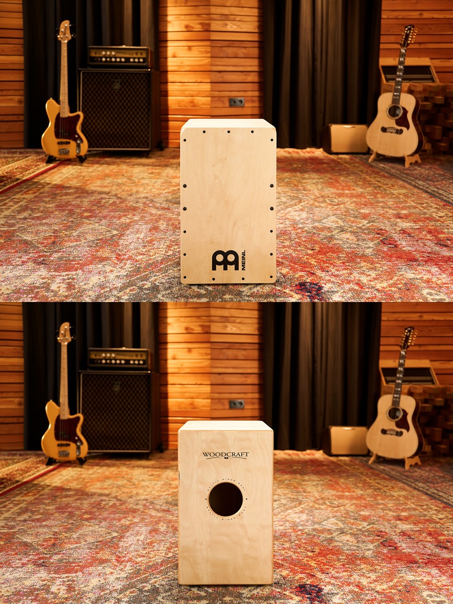 MEINL マイネル ピックアップ搭載 カホン スラップトップカホン Meinl Percussion Pickup Slaptop Cajon - Mahogany | Sweetwater