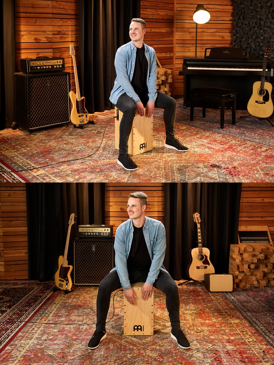 MEINL Percussion カホン ピエゾピックアップ搭載 Woodcraft Pickup