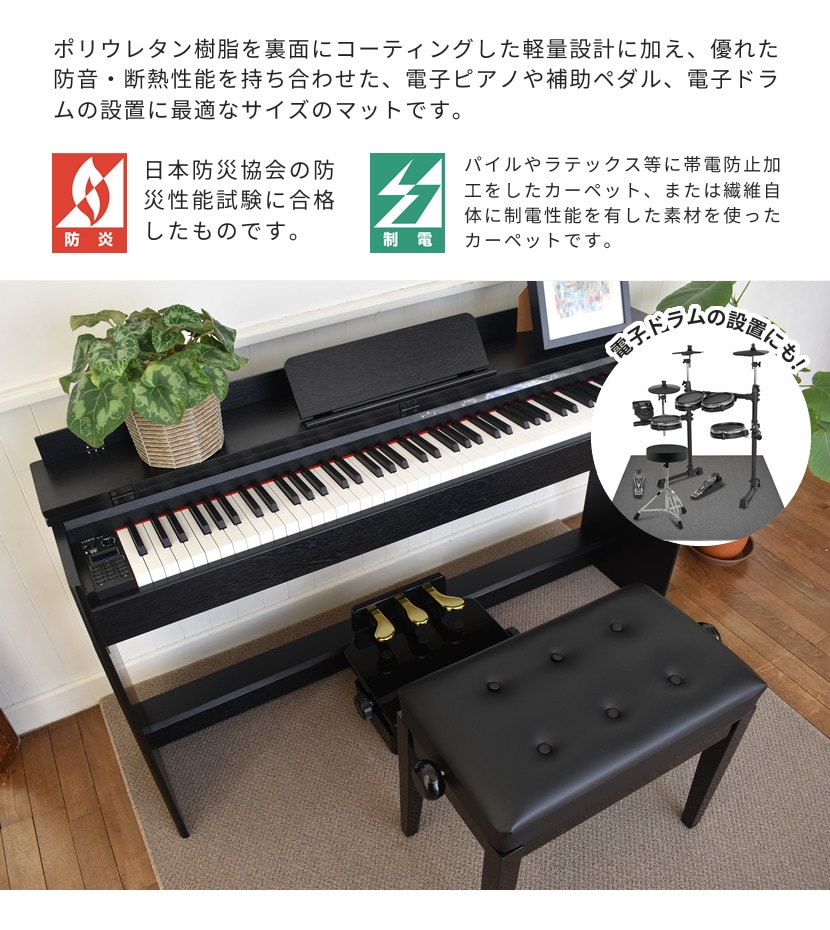 サイレントマット(防音マット) SLMAT150-130 [ 150cm x 130cm