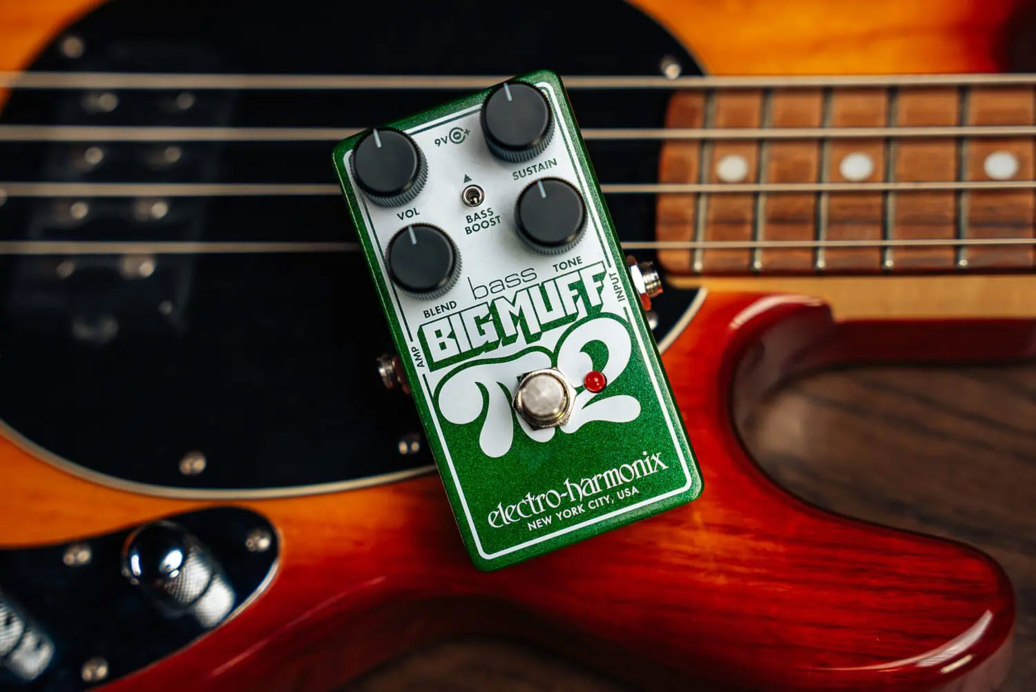【ピック10枚セット付き！ 】Bass Big Muff Pi 2 ( ベースビッグマフパイ2 ) ファズ 【 Electro-Harmonix/EHX/エレクトロ・ハーモニクス/エレハモ 】【 ベース用エフェクター 】
