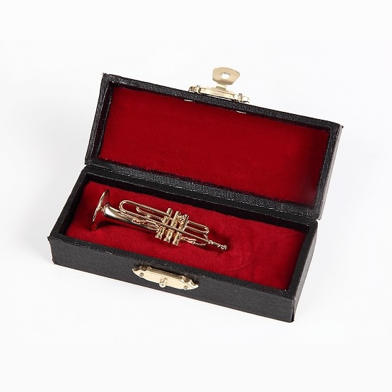 SUNRISE SOUND HOUSE ミニチュア楽器 トランペット 1/12