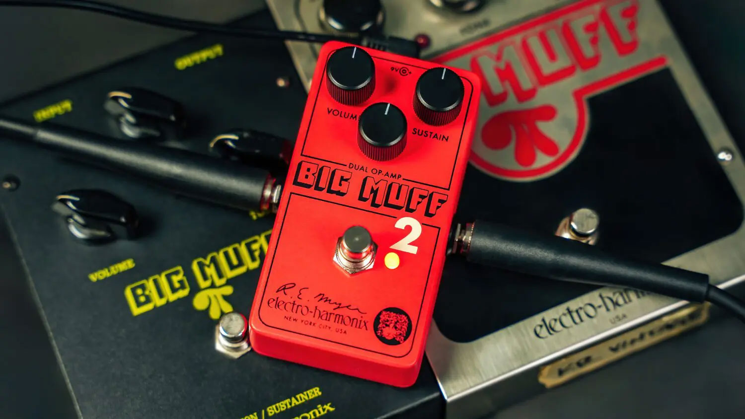 【ピック10枚セット付き！ 】Big Muff Pi 2 ( ビッグマフパイ2 ) ファズ 【 Electro-Harmonix/EHX/エレクトロ・ハーモニクス/エレハモ 】【 エフェクター 】【5と0のつく日は当店ポイント5倍！】