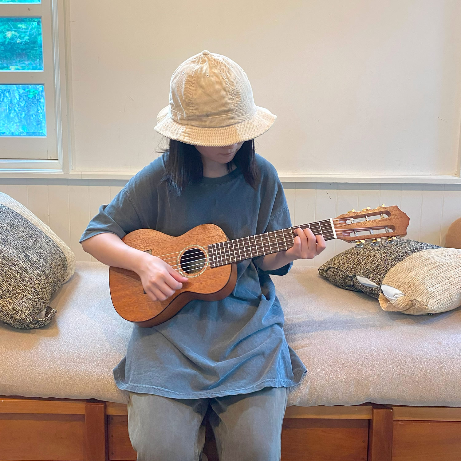 S.Yairi ウクレレギター YU-GT-01 入門セット【ヤイリ YUGT01 ミニクラシック 6弦ウクレレ】【SYC01 GS103B PGS1001 PH100】