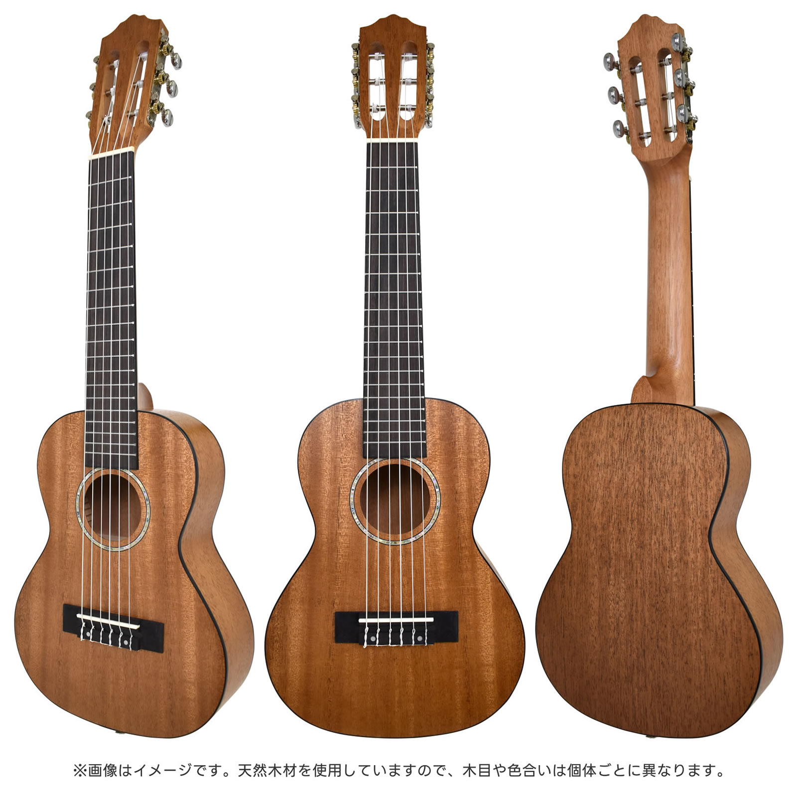 S.Yairi ウクレレギター YU-GT-01 入門セット【ヤイリ YUGT01 ミニクラシック 6弦ウクレレ】【SYC01 GS103B PGS1001 PH100】