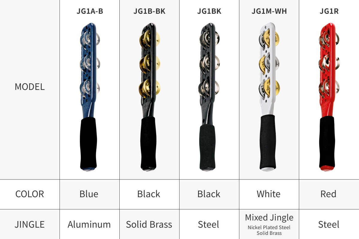 MEINL Percussion ジングルスティック Professional Series JG1A-B