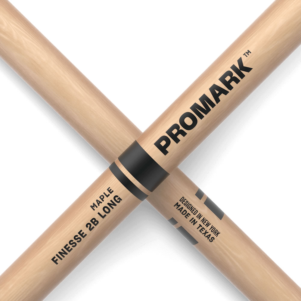 PROMARK ドラムスティック 2B ロング メイプル RBM625LRW【 1ペア2本 】【プロマーク ドラマー DRUM STICK】
