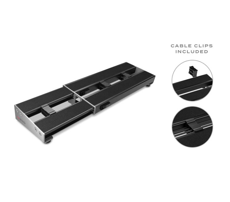 伸縮可能 ペダルボード D'Addario PW-XPNDPB-01 (2レーンモデル)【エフェクターボード エフェクト ギター ベース ダダリオ PWXPNDPB01】