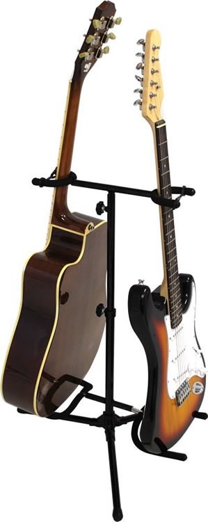 ギター/ベース スタンド 2本立てタイプ GS-002 【GS002】 | スタンド