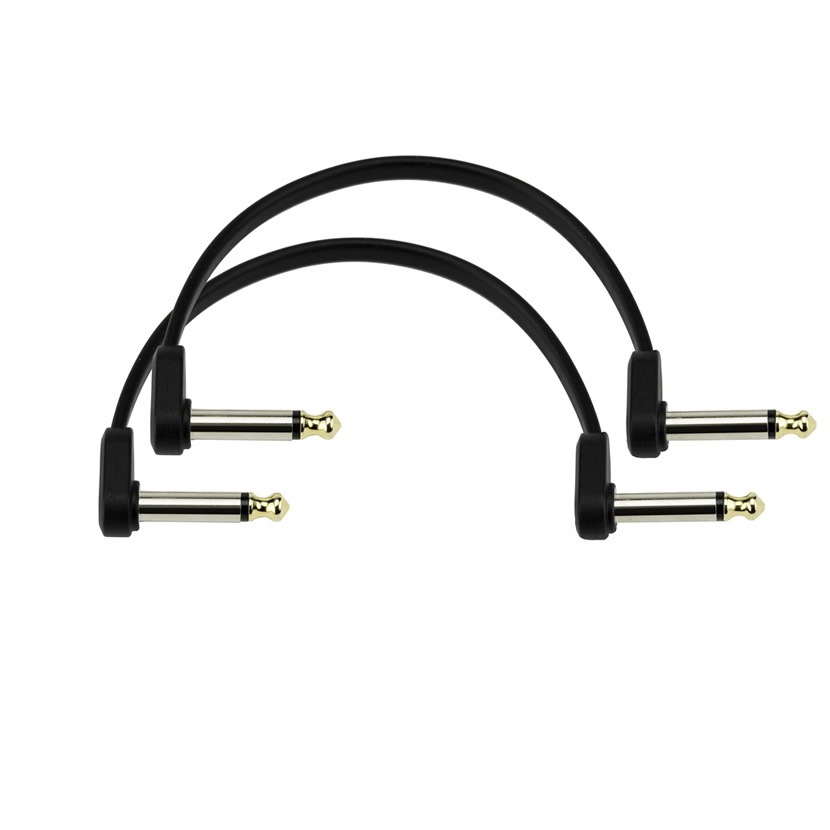 D'Addario フラットパッチケーブル PW-FPRR-206OS (6in/15cm