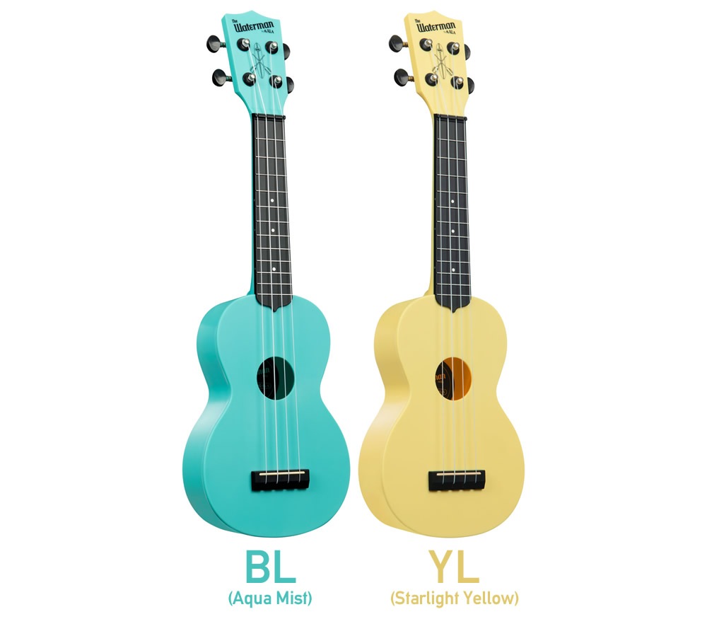 KALA ソプラノ ウクレレ The Waterman Beach Collection KA-WMG-S ケース付属［KAWMGS カラ プラスチック ABS樹脂 耐水 2023］