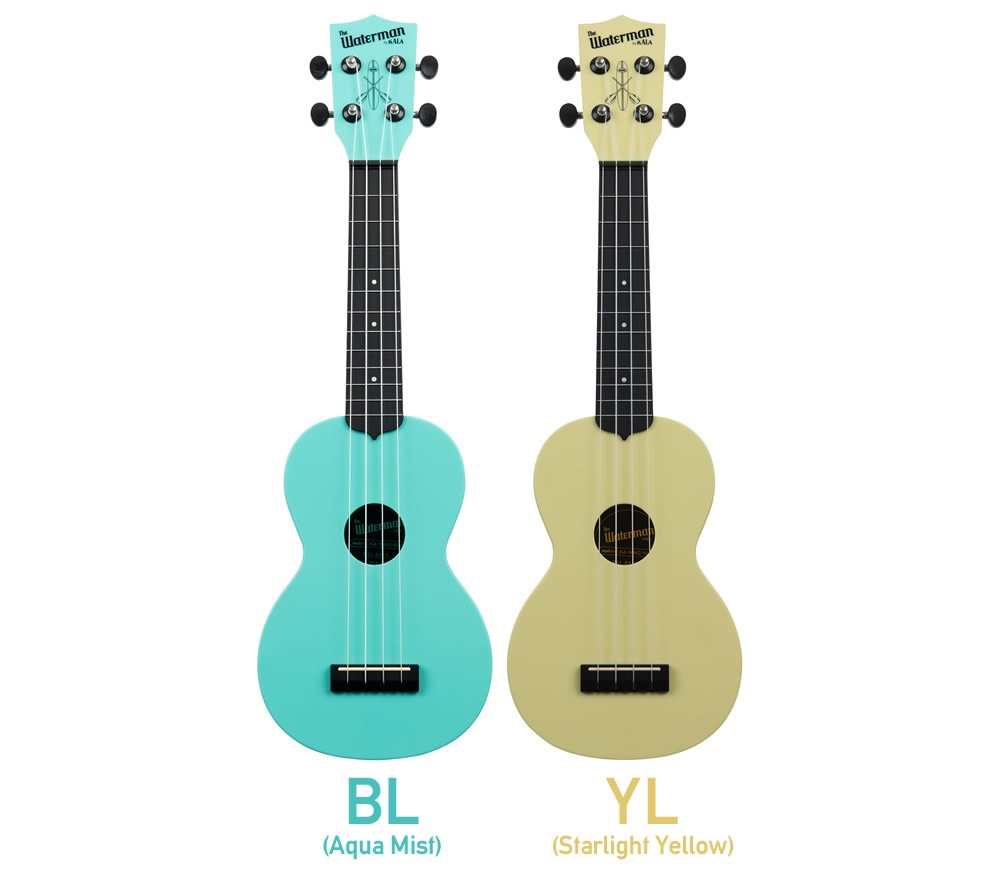 KALA ソプラノ ウクレレ The Waterman Beach Collection KA-WMG-S ケース付属［KAWMGS カラ プラスチック ABS樹脂 耐水 2023］