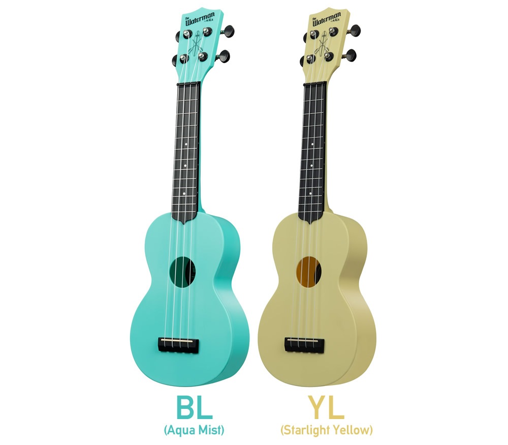 KALA ソプラノ ウクレレ The Waterman Beach Collection KA-WMG-S ケース付属［KAWMGS カラ プラスチック ABS樹脂 耐水 2023］