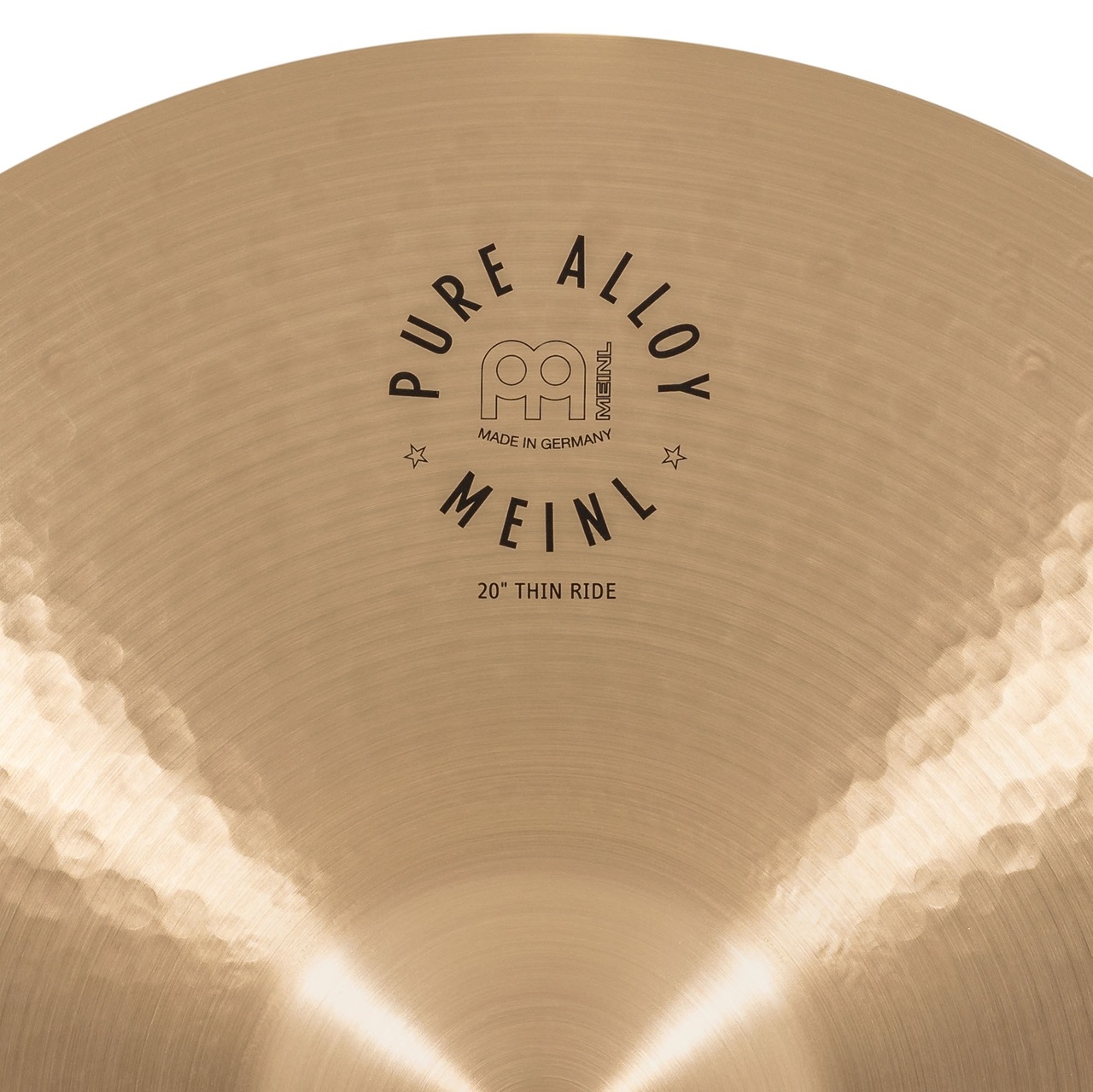 MEINL Cymbals ライド シンバル Pure Alloy シリーズ Thin Ride 20