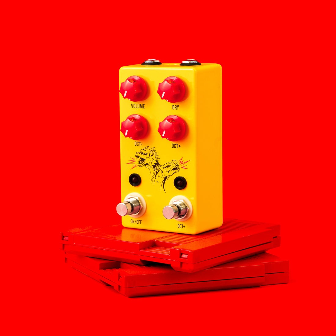 JHS Pedals オクターバー Double Dragon 【 エフェクター ダブルドラゴン 】【ピック10枚セット付き！ 】